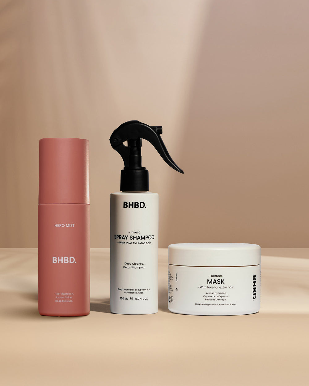Hero kit: Hero Mist, BHBD Detox Spray schampo, BHBD Mask