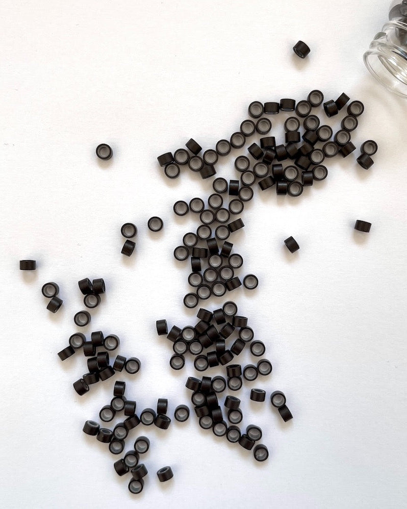 Effortless Weft Beads Dark Brown