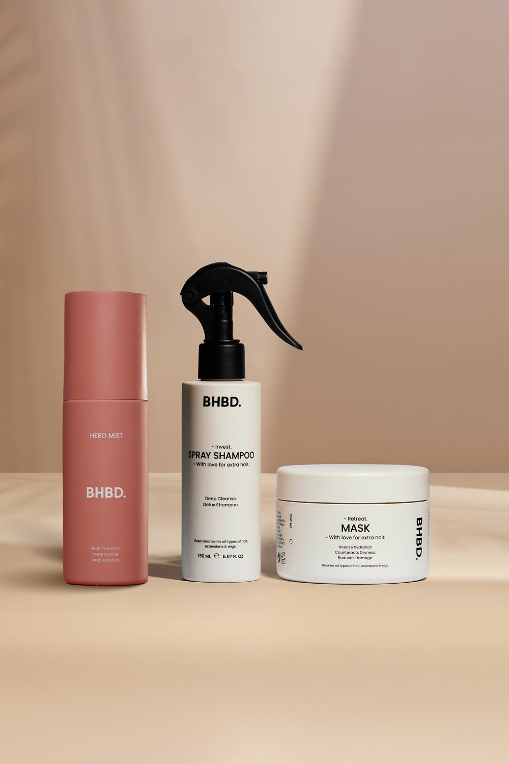 Hero kit: Hero Mist, BHBD Detox Spray schampo, BHBD Mask